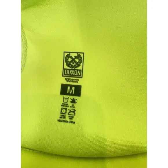 Dixxon Premium Swimwear Womens M Neon Green Yellow Tanning Suit Bikini - Picture 3 of 4